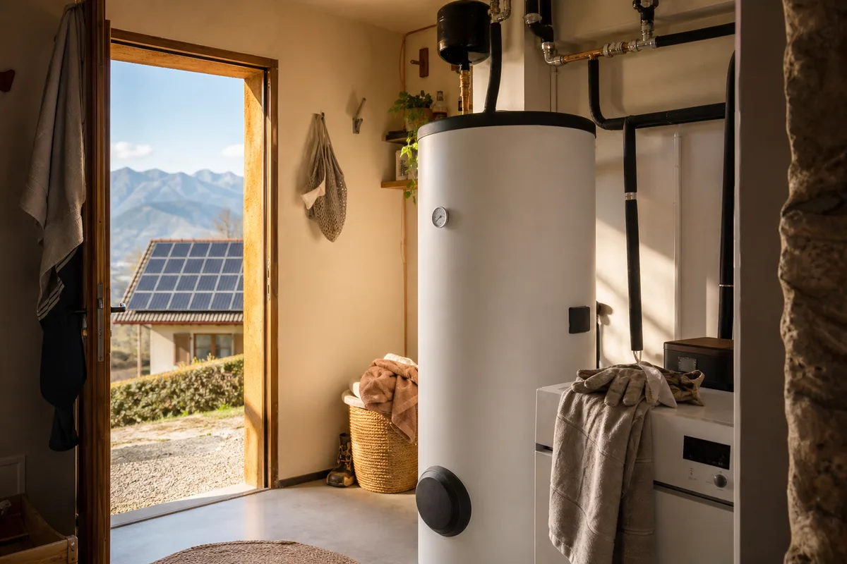 Chauffe-eau et surplus solaire à La Roche-des-Arnauds : le stockage le moins cher