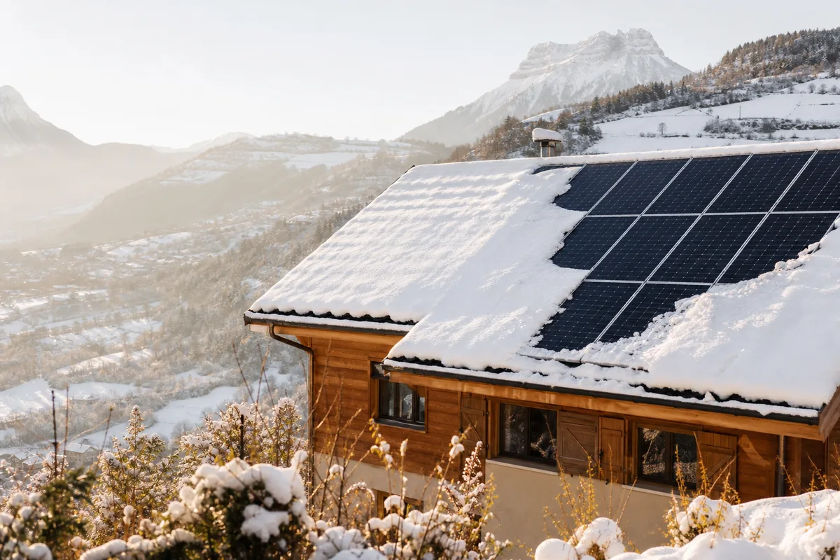 Neige et panneaux solaires à La Roche-des-Arnauds : ce qu'il faut prévoir dans la vallée du Petit Buëch