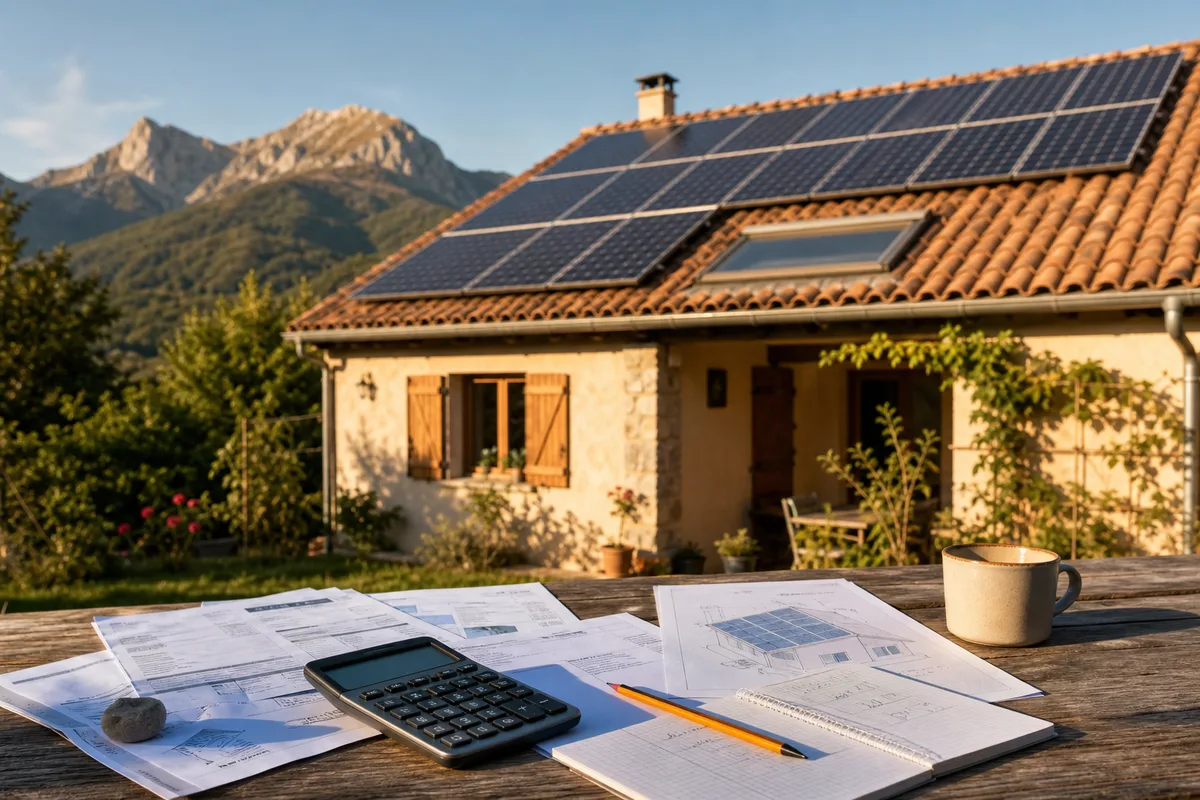 Rentabilité solaire à La Roche-des-Arnauds : le calcul honnête, poste par poste
