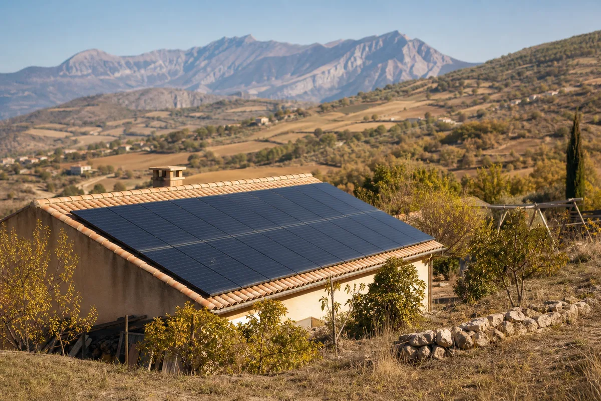 Panneau solaire Neffes (05000) : installation photovoltaïque